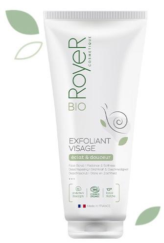 Exfoliant visage a la bave d escargot bio